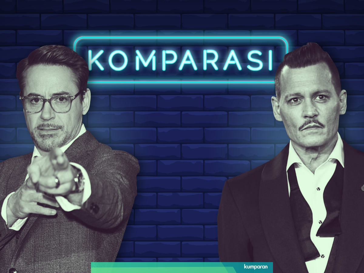 Membandingkan Dua Aktor Hot Robert Downey Jr Dan Johnny Depp