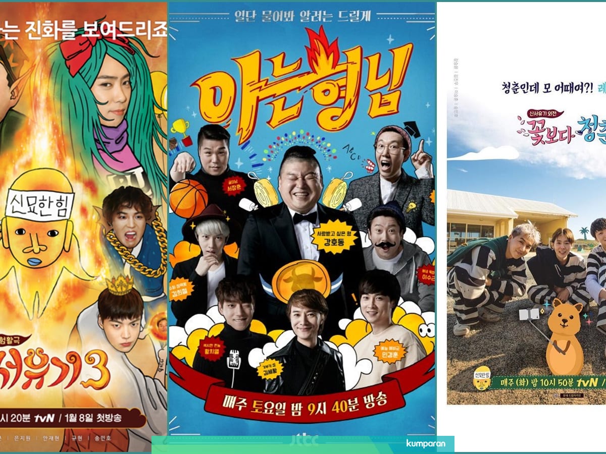 5 reality show korea selatan yang bisa