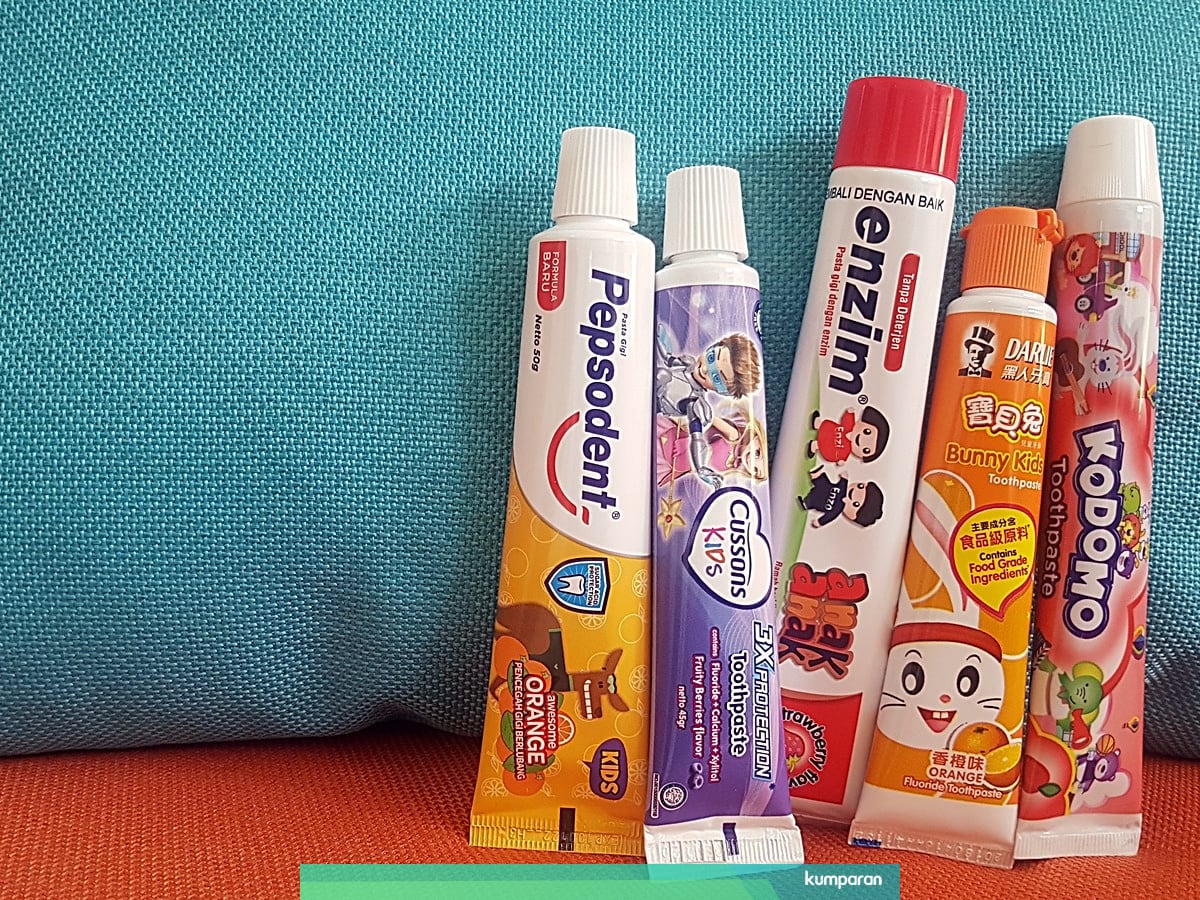 5 Pilihan Produk Pasta Gigi Untuk Anak Kumparan Com