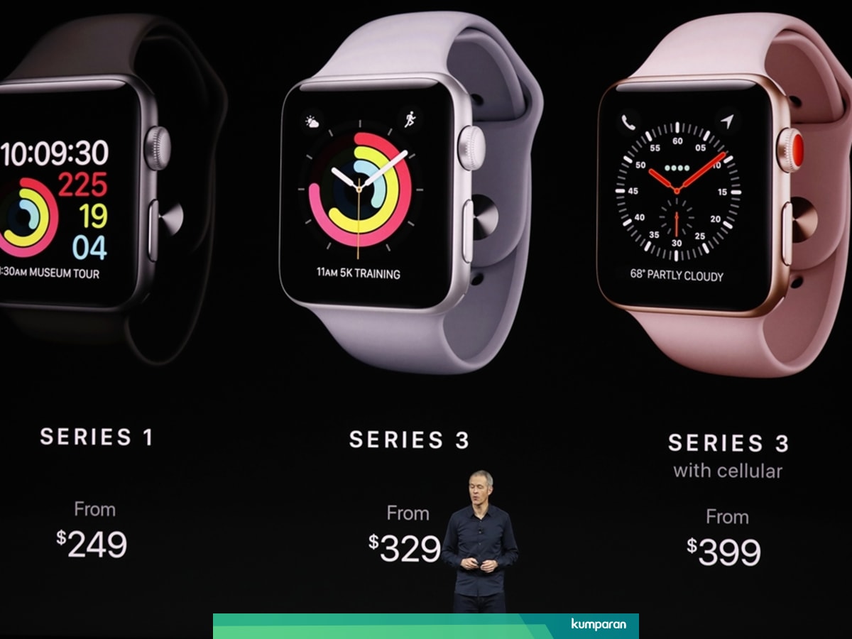 bedanya apple watch series 3 dan 4