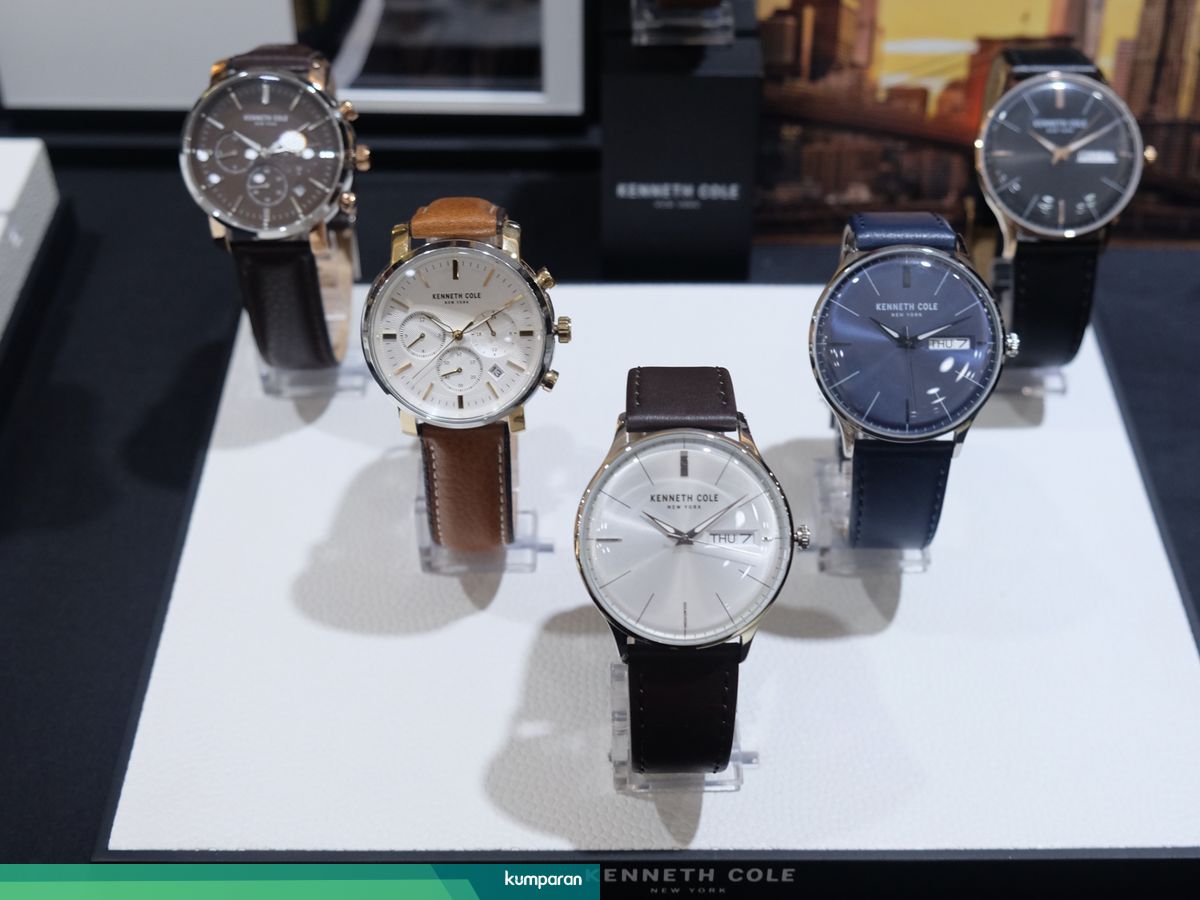 Kenneth Cole Hadirkan Koleksi Jam Tangan Pria Bertenaga Surya Kumparan Com