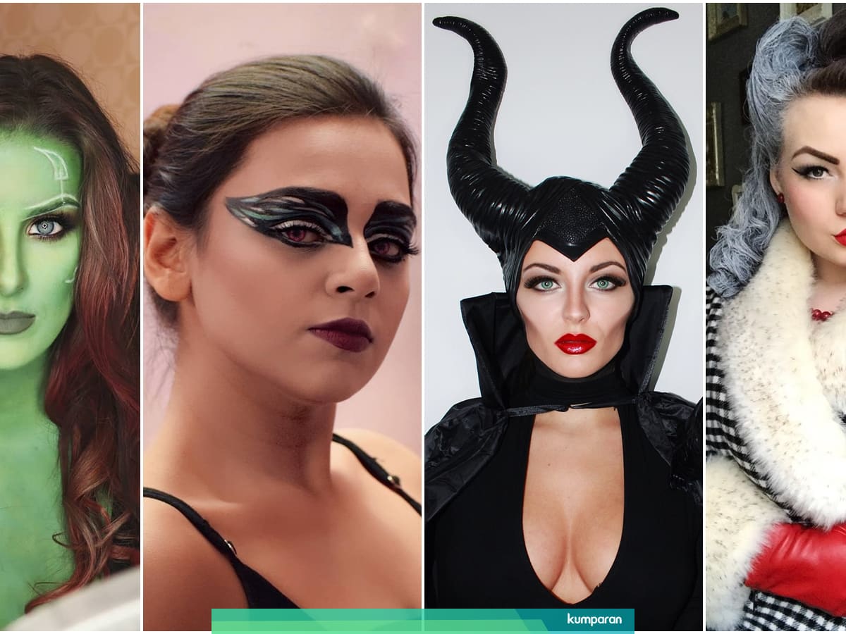 5 Ide Makeup Karakter Seru Untuk Rayakan Pesta Halloween Kumparan Com