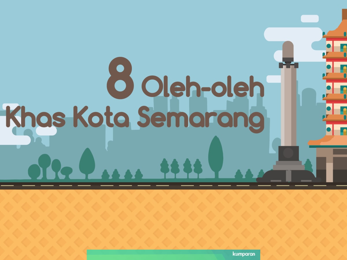 Infografik 8 Oleh Oleh Khas Kota Semarang Kumparan Com