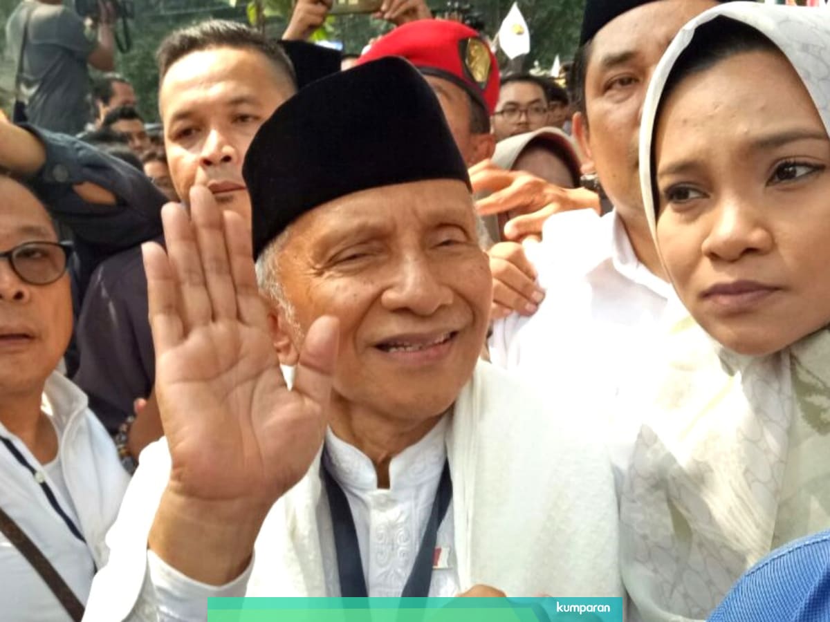 Menanti Rahasia Amien Rais Dan Kawalan 500 Orang Kumparan Com