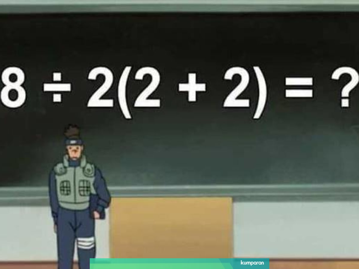 Soal Matematika Ini Memicu Perdebatan Di Twitter Berapa Jawabannya Kumparan Com