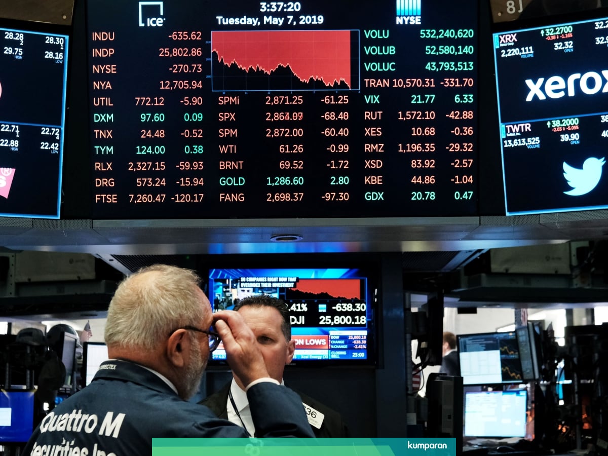 Investor Optimistis Dengan Pemulihan Ekonomi Wall Street Ditutup Menguat Kumparan Com