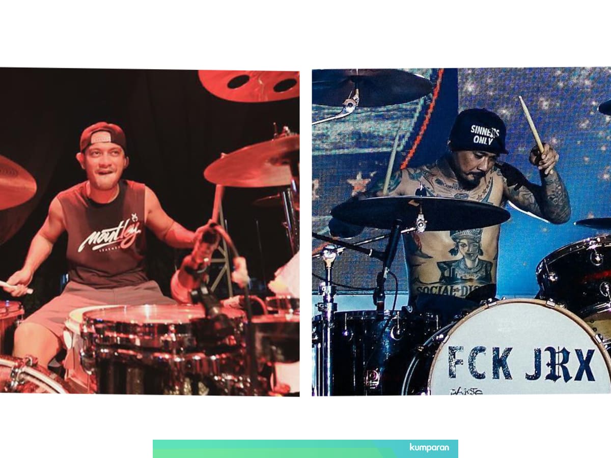 Jerinx Sid Vs Eno Ntrl Siapa Drummer Yang Lebih Keren Kumparan Com