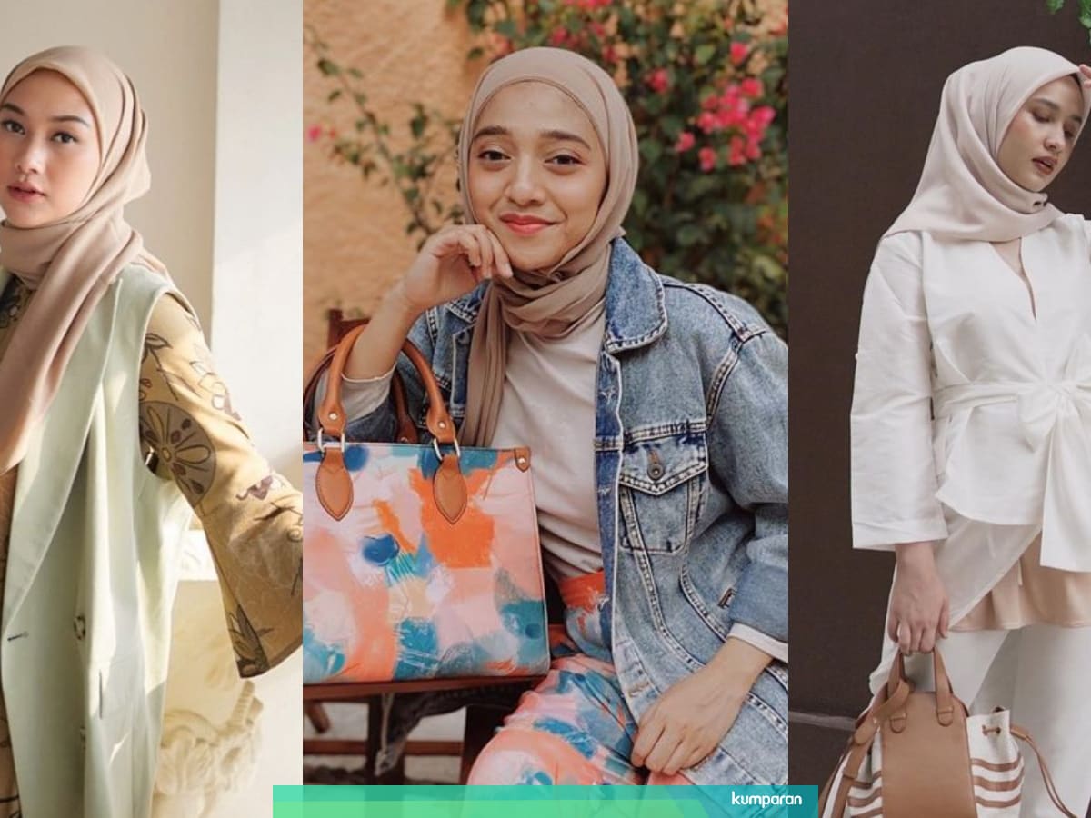 Intip Gaya Hijab Minimalis Ala Selebgram Yang Mudah Ditiru Saat Terburu Buru Kumparan Com