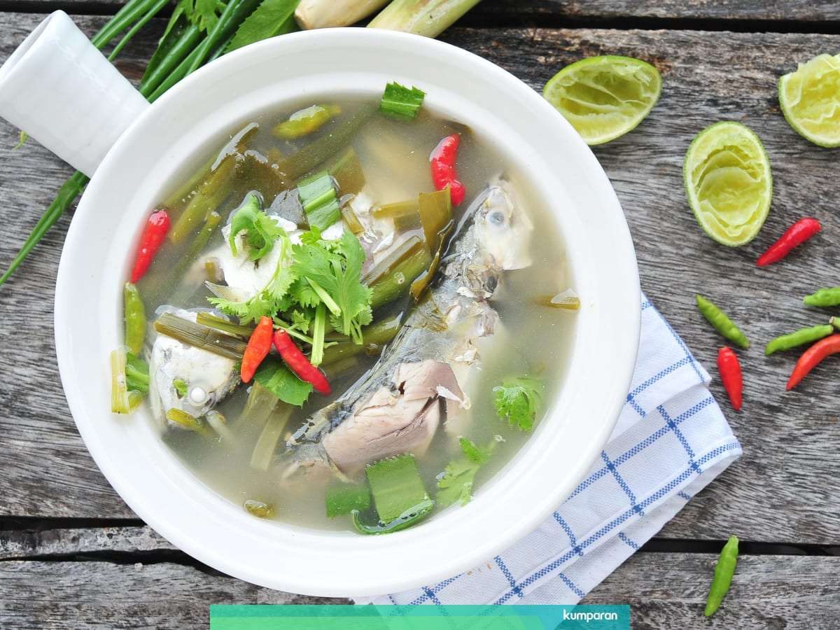 Cara Membuat Resep Ikan Kembung Kuah Asam Resep Makanan