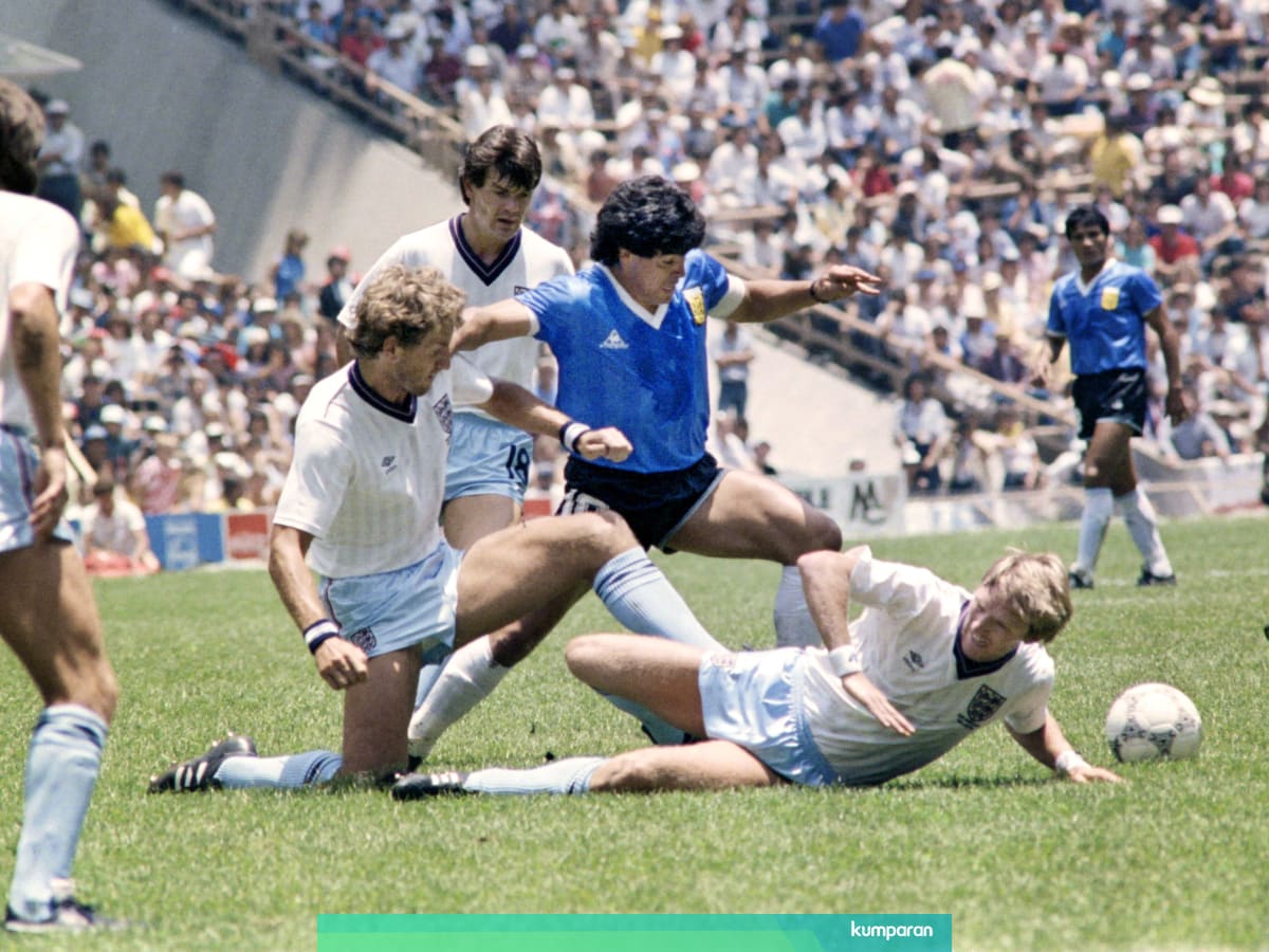 Piala Dunia 1986 Piala Dunia Maradona Kumparan Com