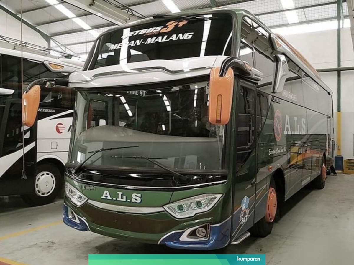 Intip Kenyamanan Bus Baru Als Rute Medan Malang Dengan Sasis Mercedes Benz Kumparan Com