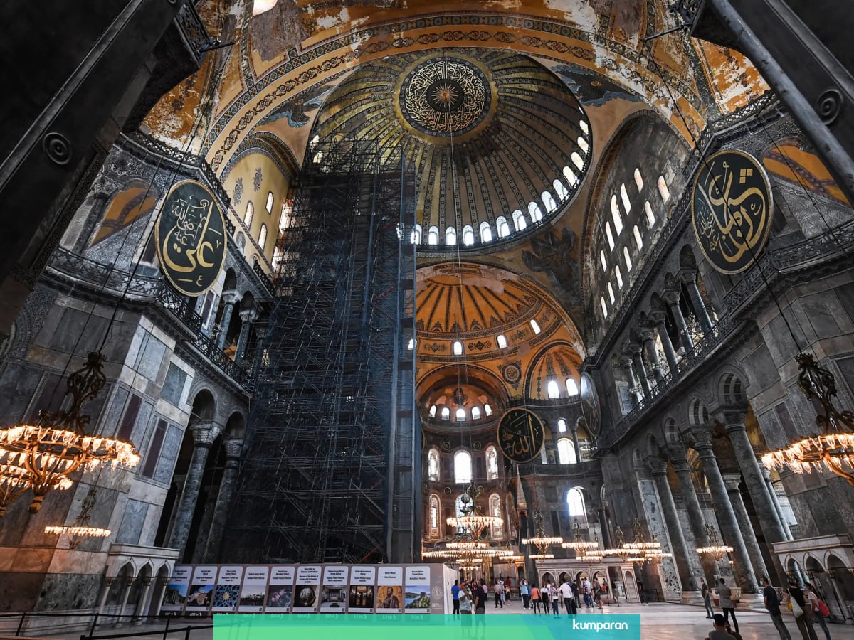Dari Museum Menjadi Masjid Ini 7 Fakta Menarik Hagia Sophia Kumparan Com