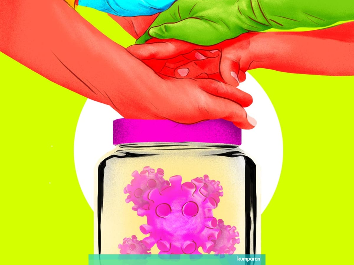 Membendung Resah Akibat Corona Kumparan Com