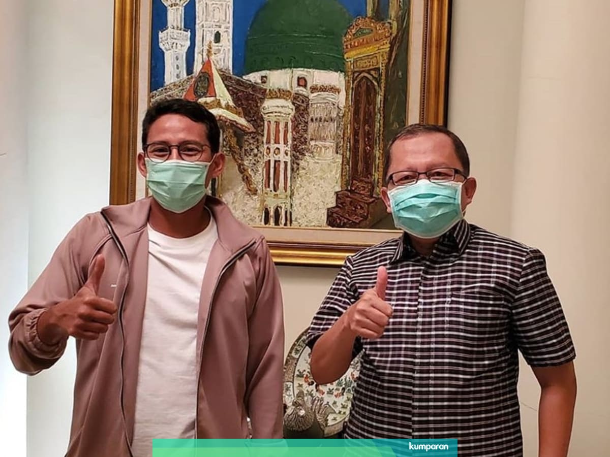 Arsul Sani Temui Sandi Uno Bahas Calon Ketum Ppp Kumparan Com