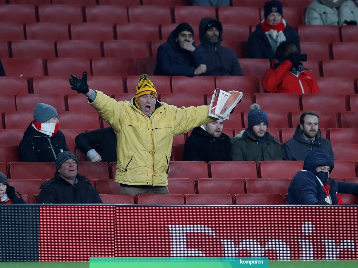 Ketika Emirates Stadium Ditinggalkan Suporter Arsenal Kumparan Com