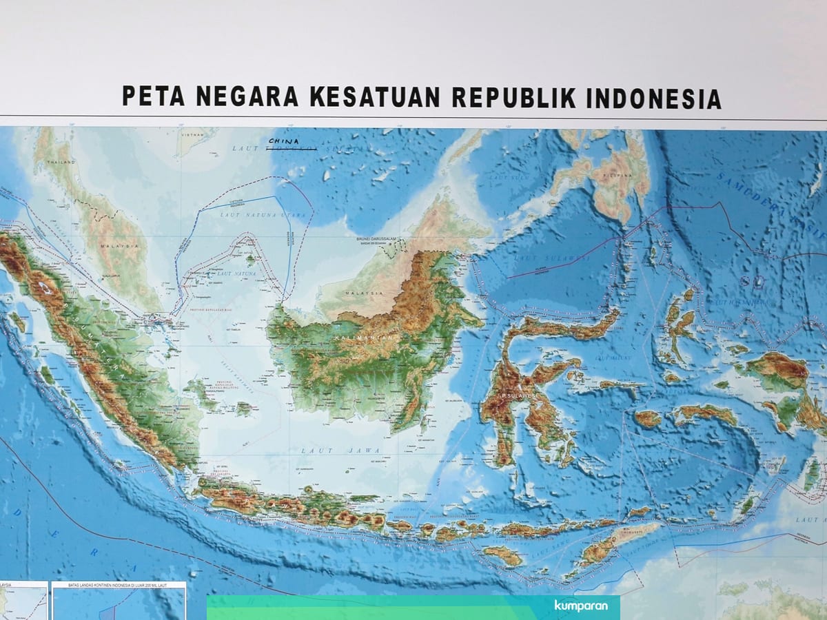 8 Istilah Yang Perlu Kamu Tahu Di Peta Baru Indonesia Kumparan Com