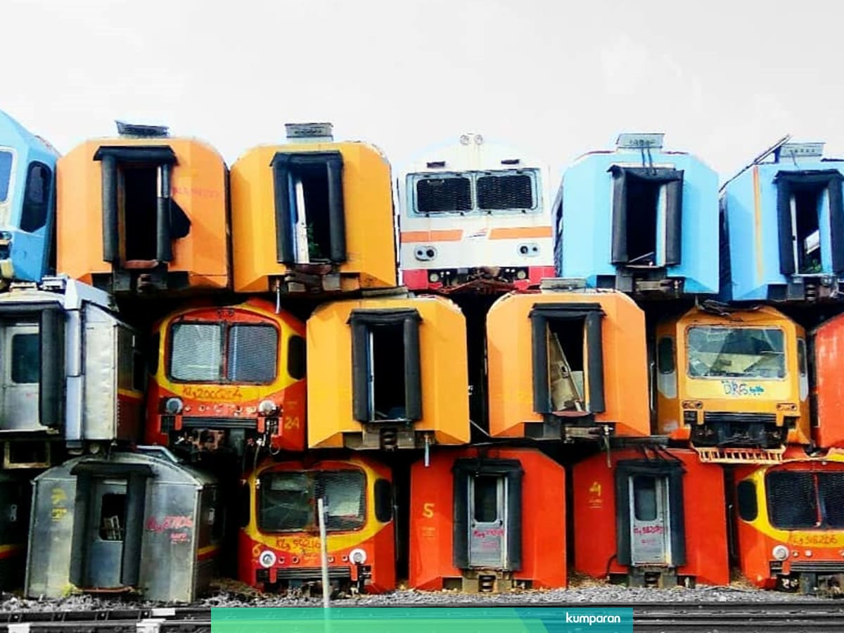 Kai Mau Jual Ratusan Gerbong Kereta Bekas Berminat Kumparan Com