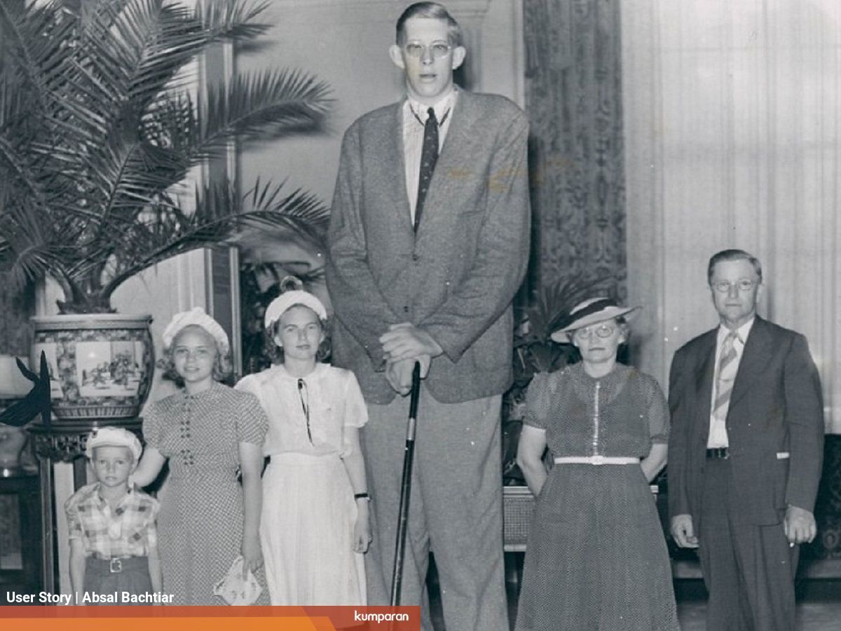 Mengenal Manusia Tertinggi Di Dunia Robert Wadlow Kumparan Com