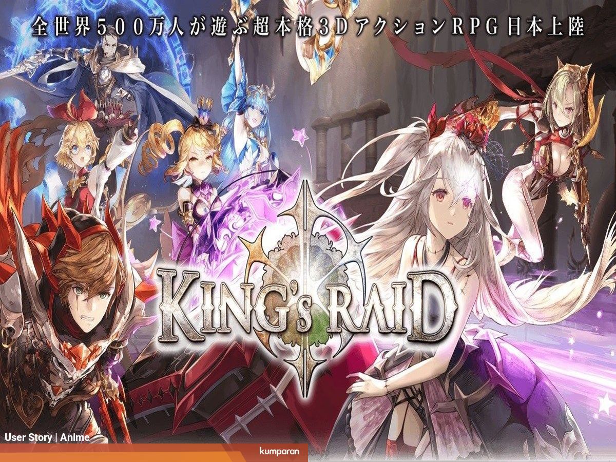 Game Rpg King S Raid Dapatkan Adaptasi Tv Anime Kumparan Com
