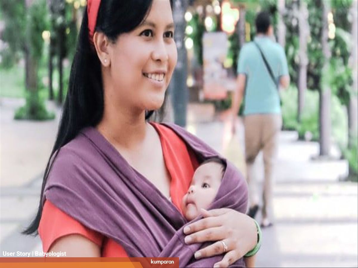 review gendongan baby ktan