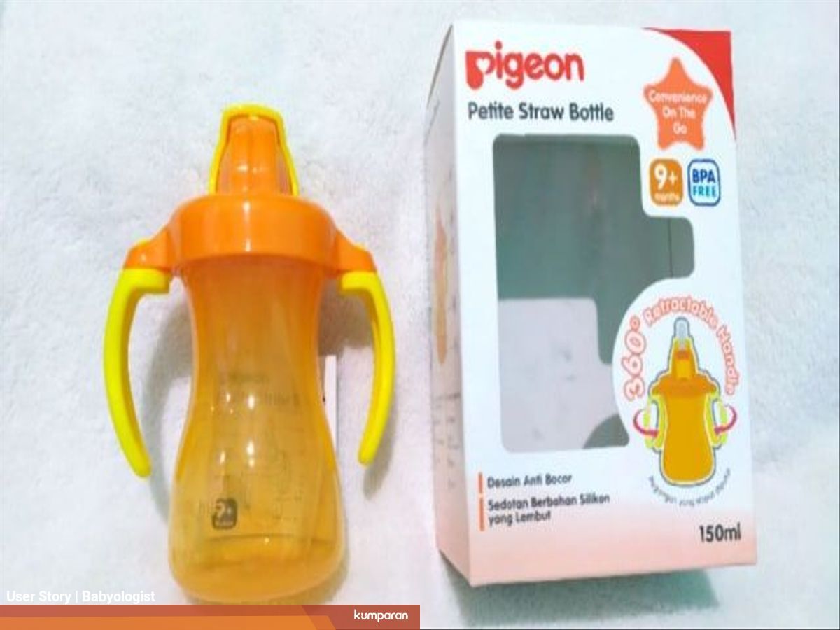petite straw bottle pigeon