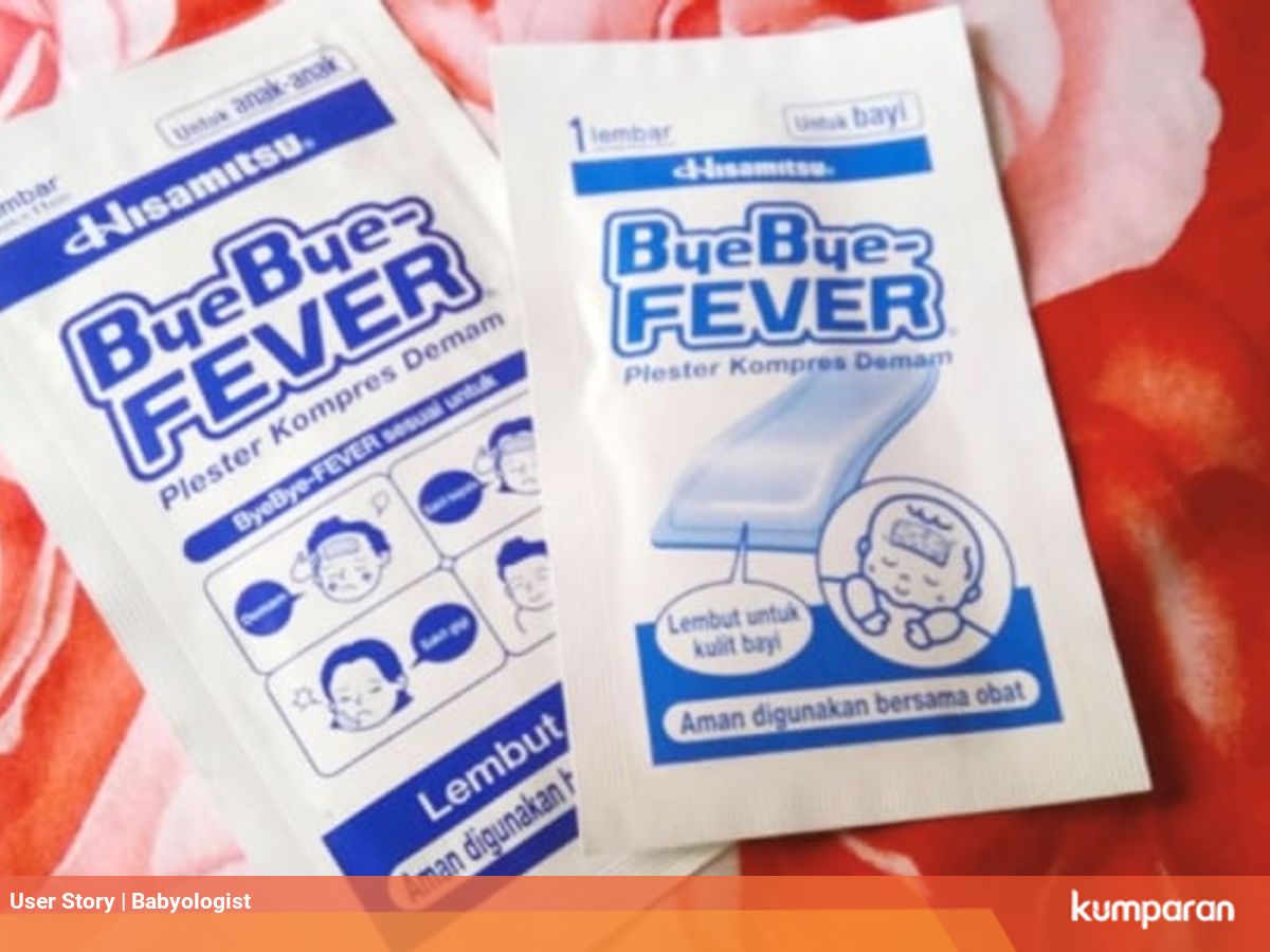 Gel Bye Bye Fever Penolong Saat Anak Demam Kumparan Com