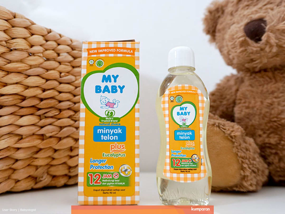 Babyo Review My Baby Minyak Telon Plus Eucalyptus Longer Protection Kumparan Com