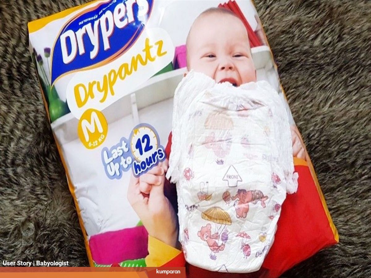 pampers drypers pants