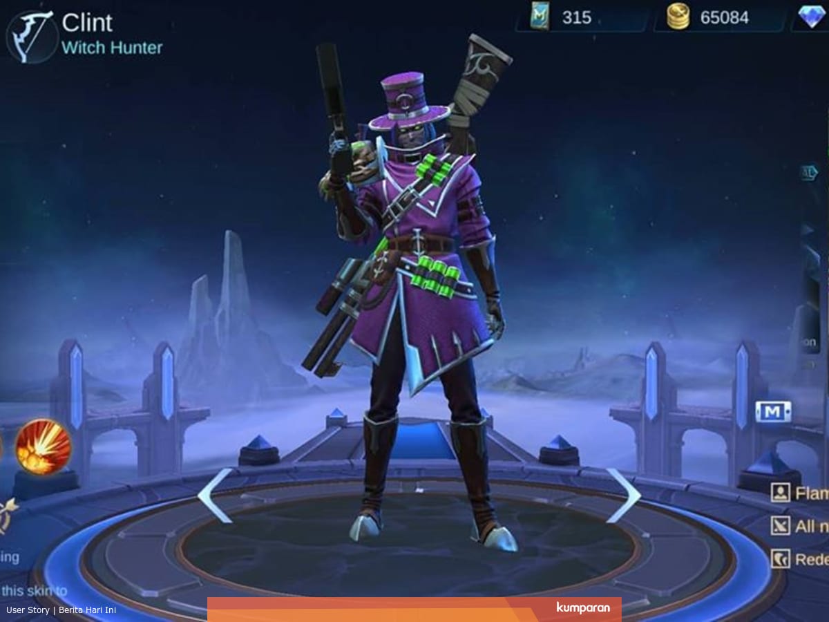 Inilah Tampilan Hadiah Skin Season 15 Mobile Legends