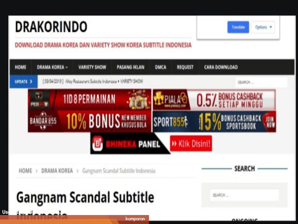 Drakorindo Dan Bahaya Mengakses Situs Nonton Drama Korea Ilegal Kumparan Com