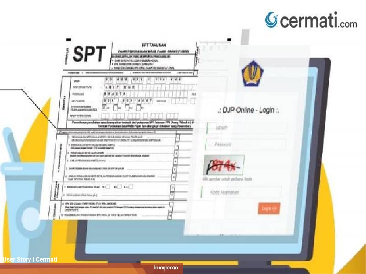 Cara Isi Dan Lapor Spt Tahunan Pajak Pakai E Filing 1770 S