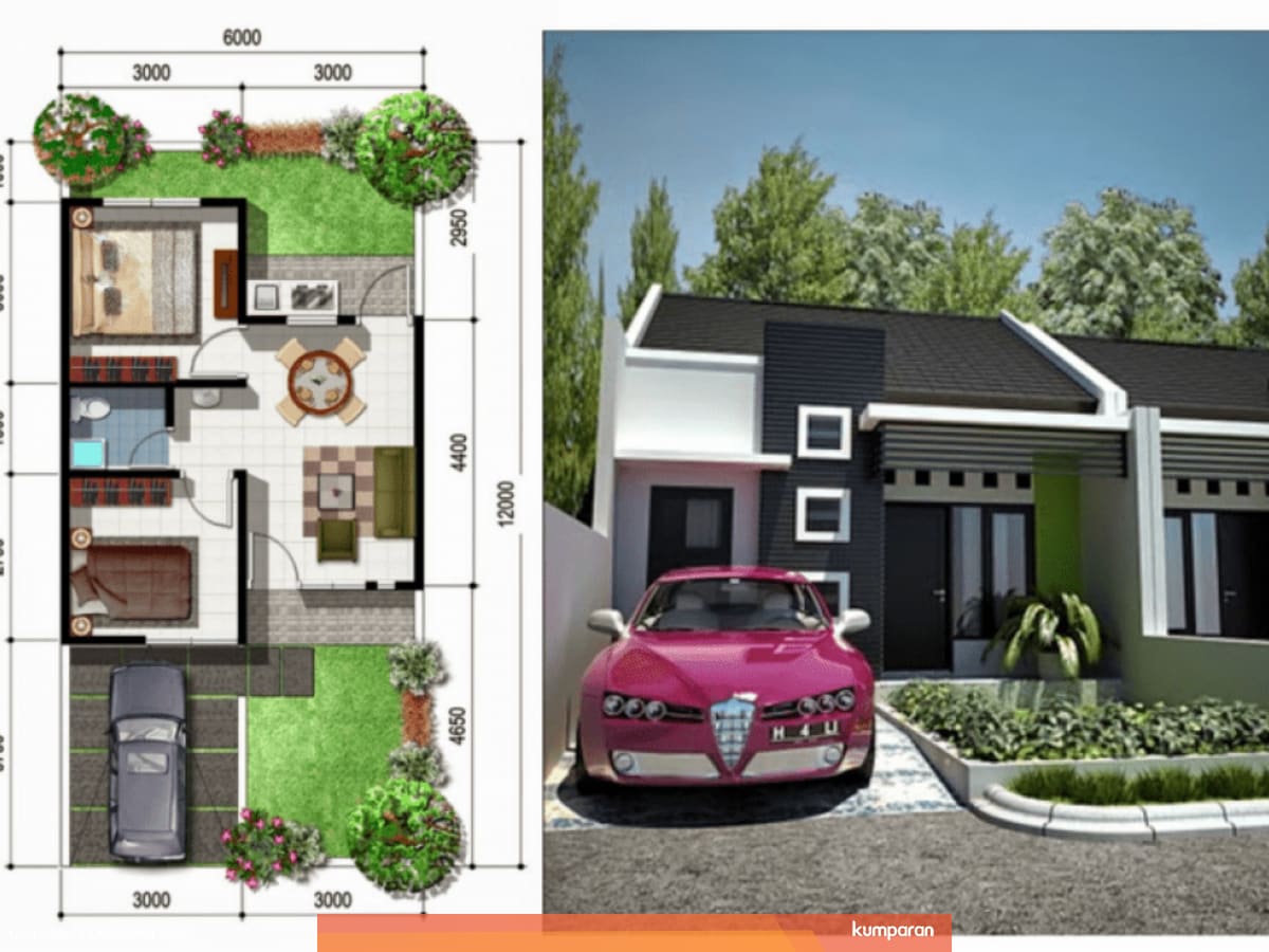 Ini Dia 6 Rumah Type 36 Cocok Buat Keluarga Kecil Kumparan Com