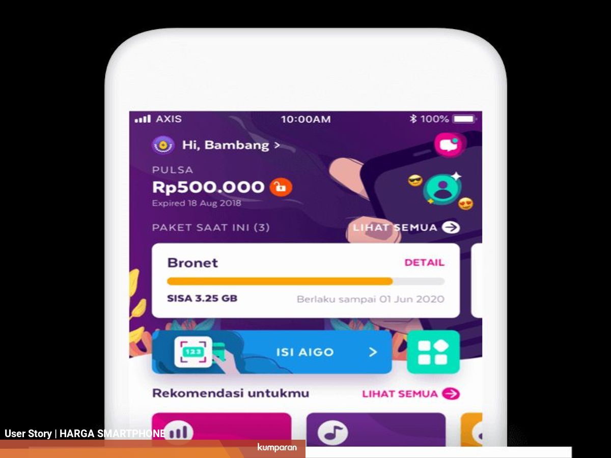 Cara Daftar Paket Youtube Axis - Eva