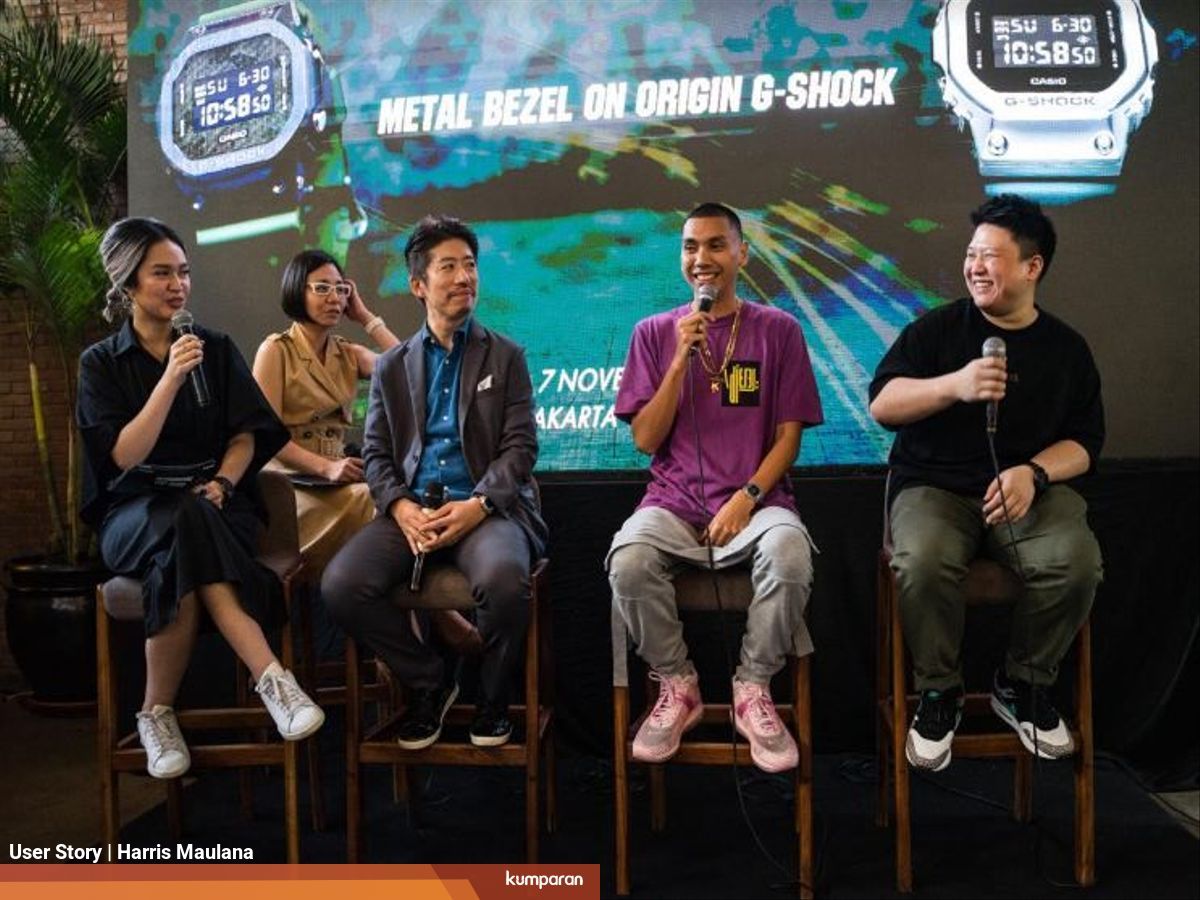 Casio G Shock Luncurkan Seri Gm 5600 Pasangan Serasi Untuk Streetwear Kumparan Com