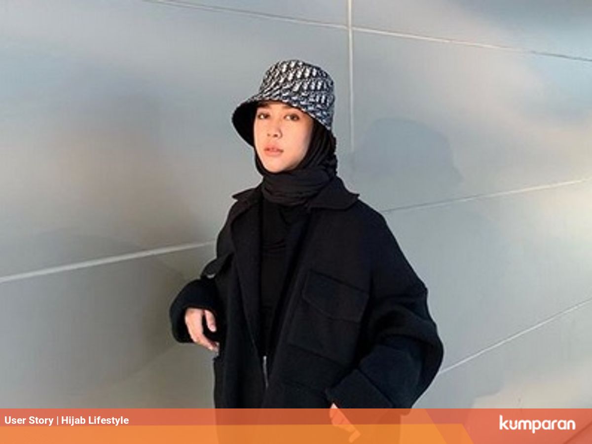 8 Gaya Modis Hijab Bucket Hat Ala Selebgram Intan Khasanah Strngrrr Kumparan Com