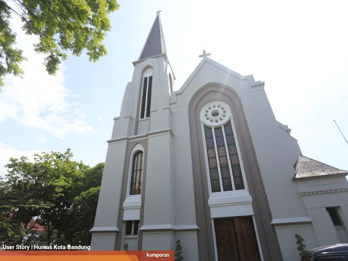 Natal Telah Dekat Yuk Kenali Gereja Di Kota Bandung Kumparan Com