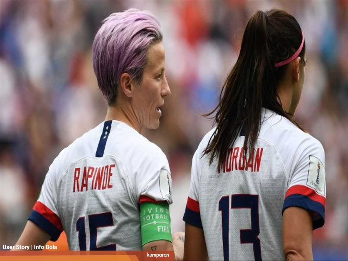 3 Aksi Kontroversial Pemain Amerika Serikat Di Piala Dunia Wanita 2019 Kumparan Com
