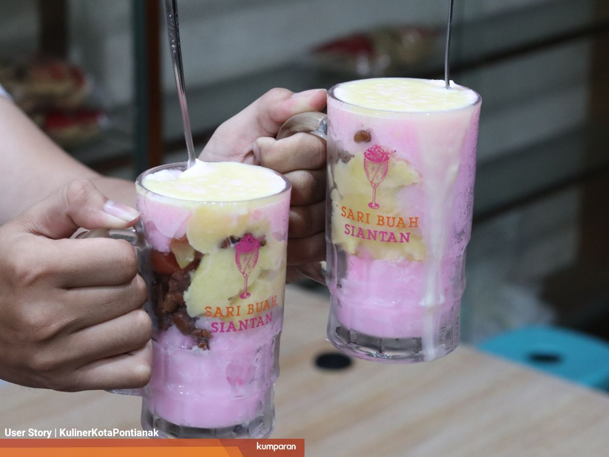 Mencicipi Es Nona Sari Buah Kuliner Legendaris Khas Pontianak Kumparan Com