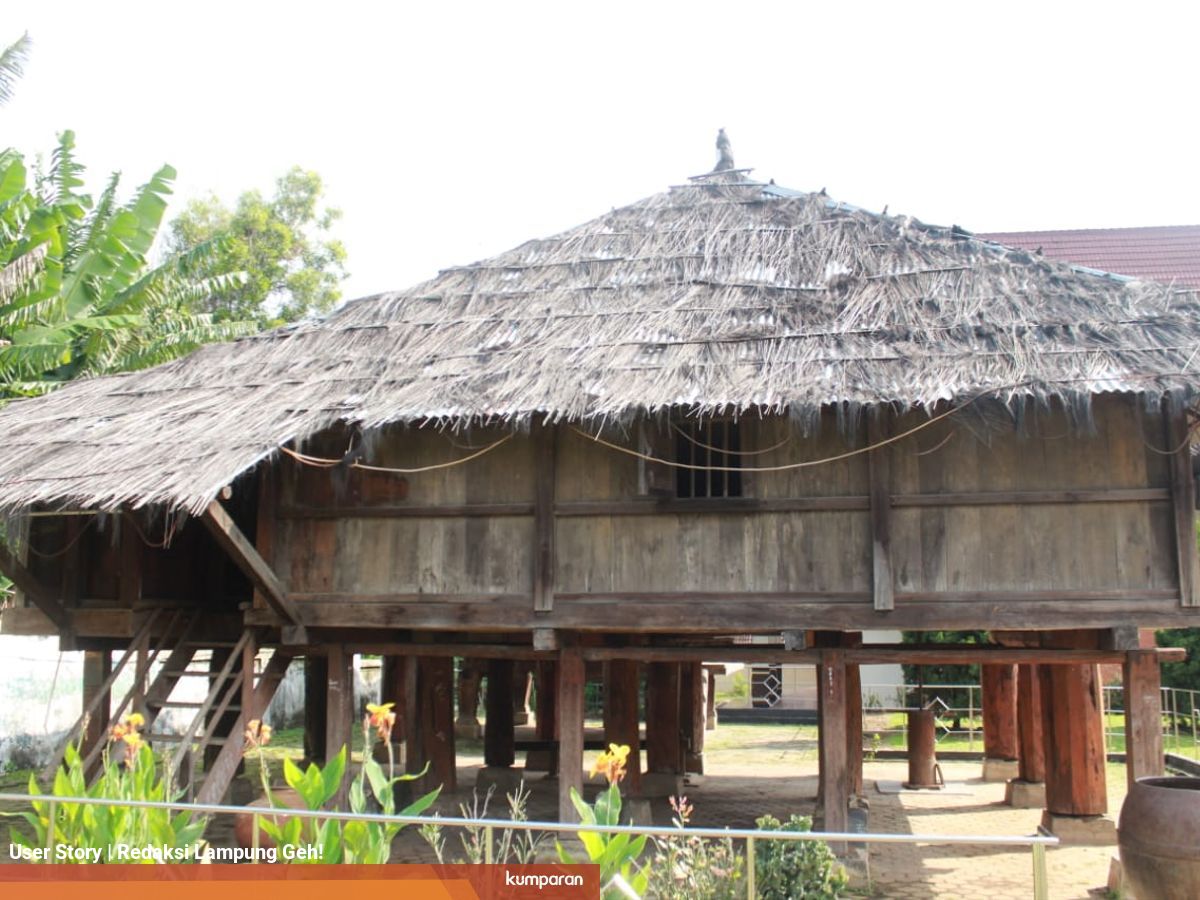 Lebih Dekat Dengan Lamban Pesagi Rumah Tahan Gempa Asli Lampung Kumparan Com