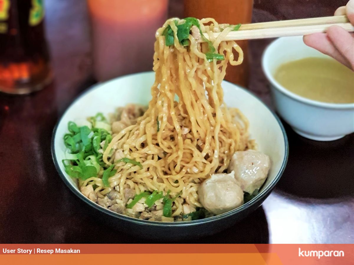 Resep Mi Ayam Yamin Manis Nan Gurih Kumparan Com