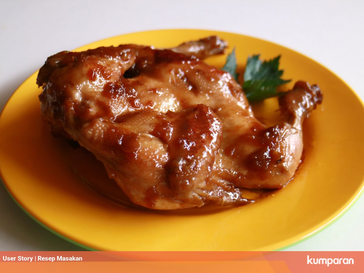 Resep Ayam Bakar Madu Manisnya Bikin Nambah Terus Kumparan Com