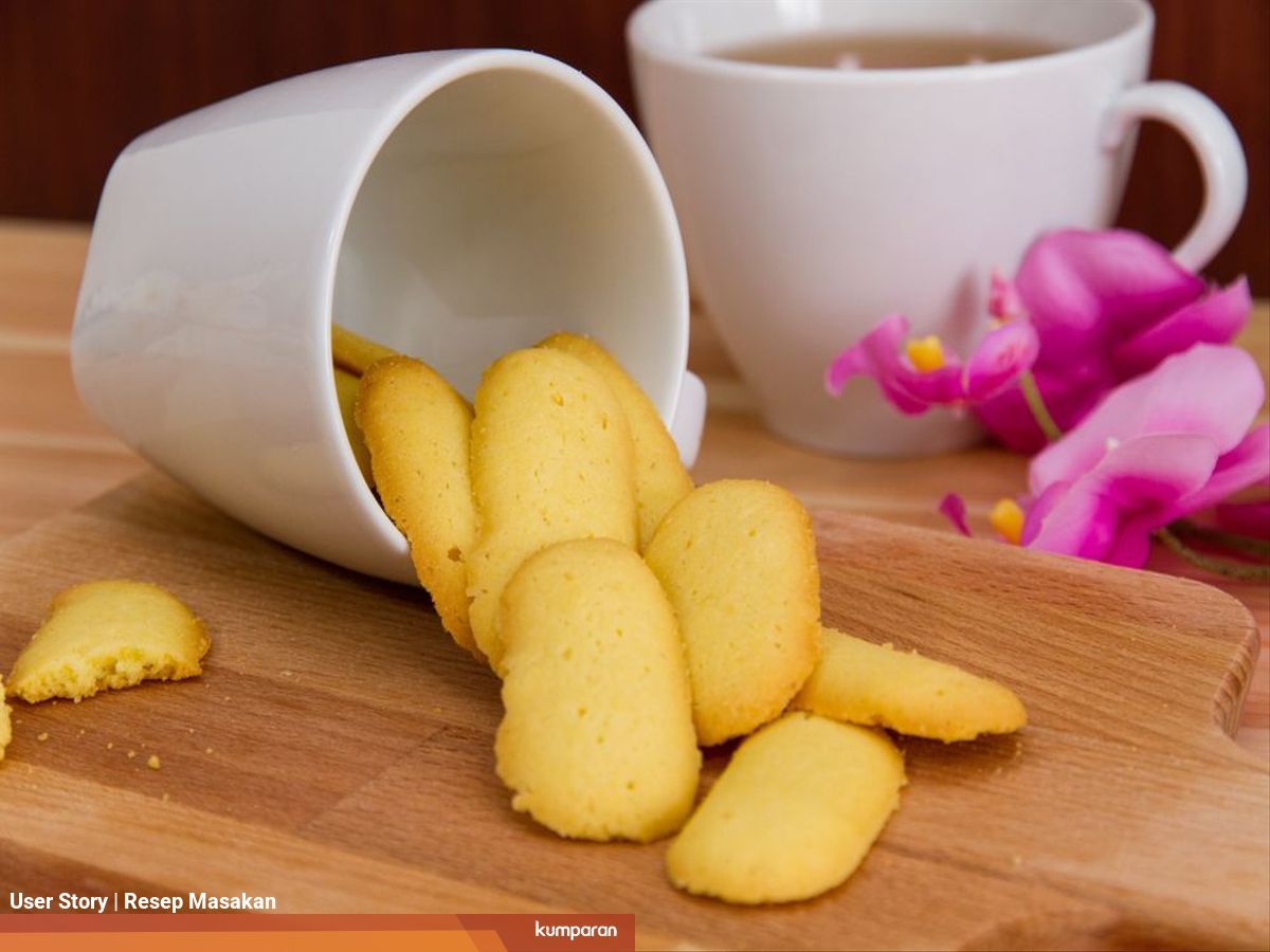 Resep Kue Lidah Kucing Yang Bisa Dibikin Sambil Ngabuburit Dirumahaja Kumparan Com