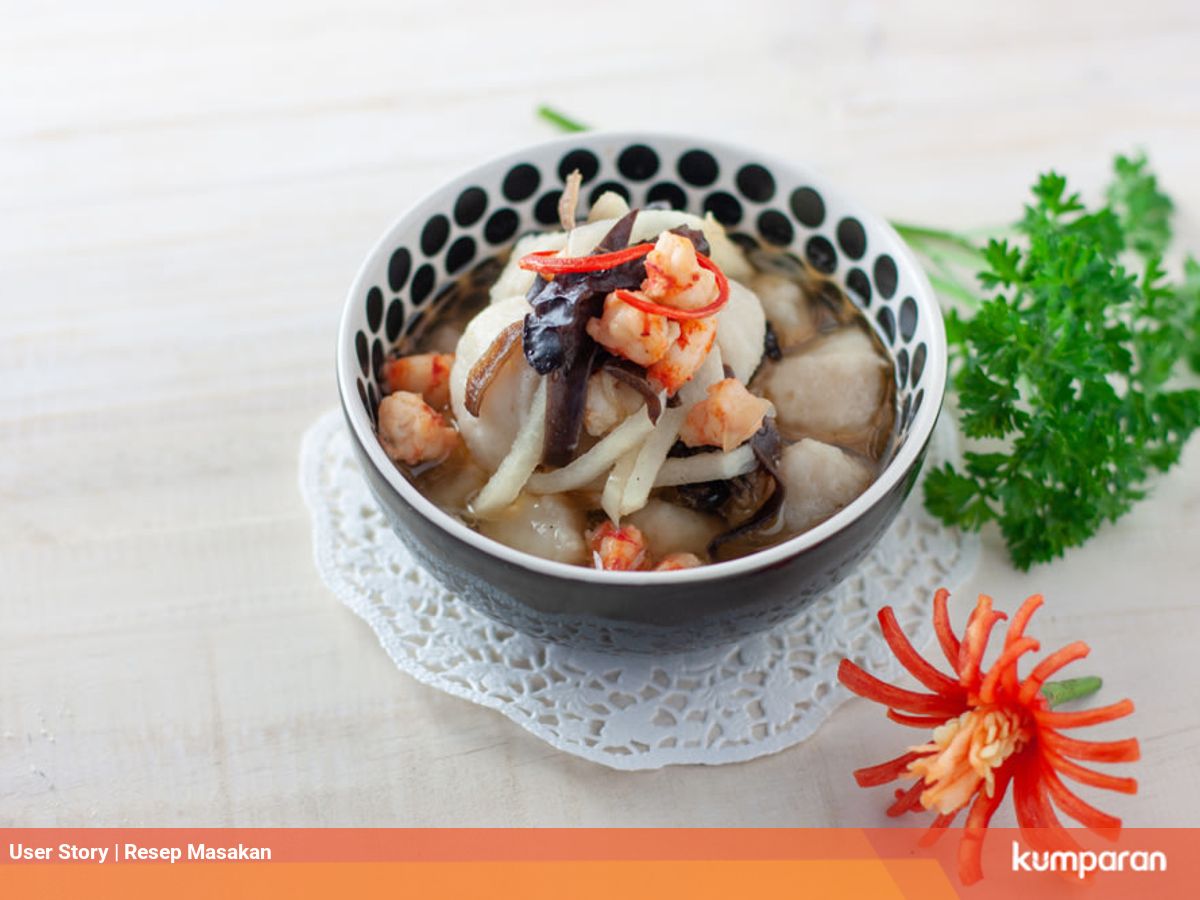 Resep Tekwan Ikan Tenggiri Hidangan Kuah Sedap Khas Palembang Kumparan Com