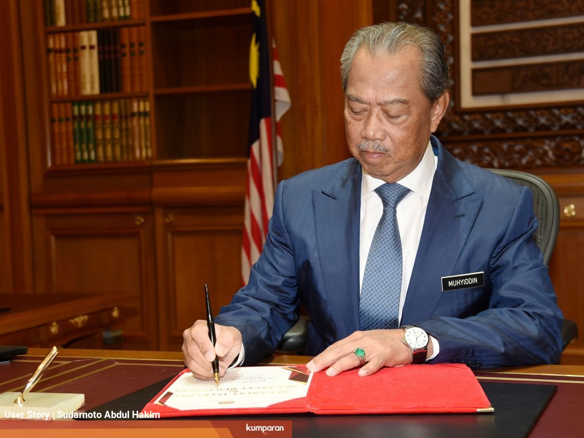Pm Muhyiddin Pintu Bangkitnya Umno Kumparan Com