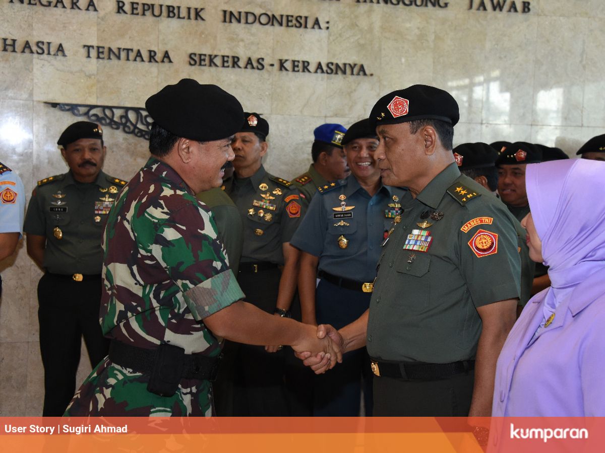 Puluhan Tni Perwira Tinggi Naik Pangkat Kumparan Com