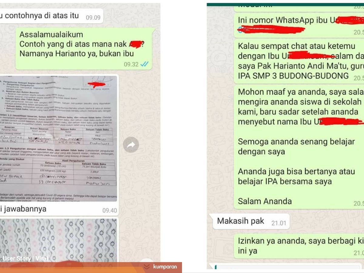 Lucu 3 Bulan Belajar Online Guru Dan Murid Ini Baru Sadar Beda Sekolah Kumparan Com