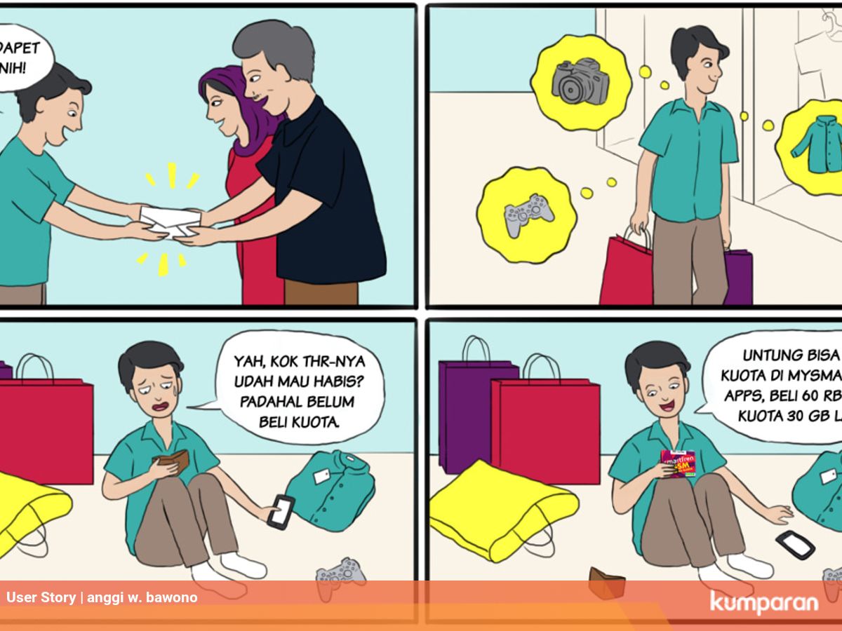 Preview Komik Artikel Smartfren Kumparan Com
