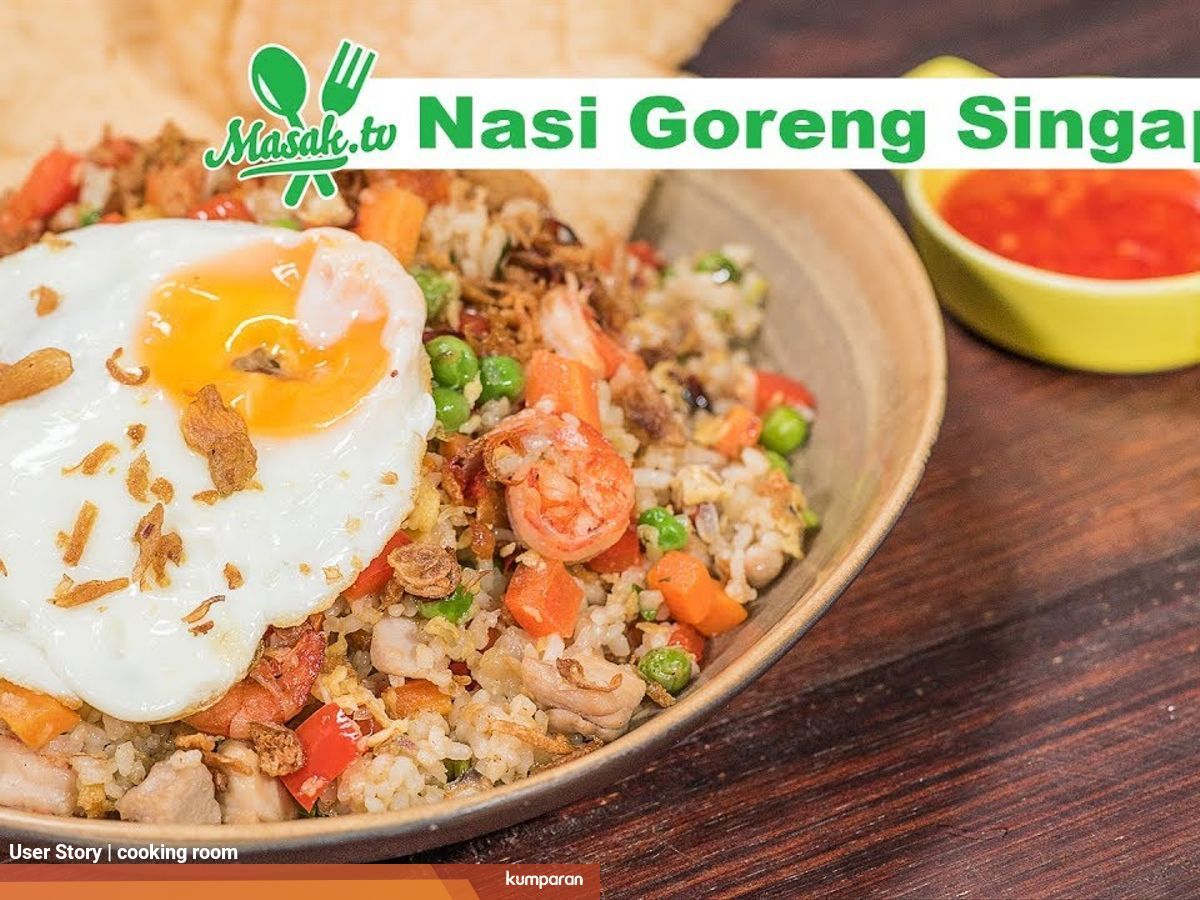 Nasi Goreng Singapore Kumparan Com