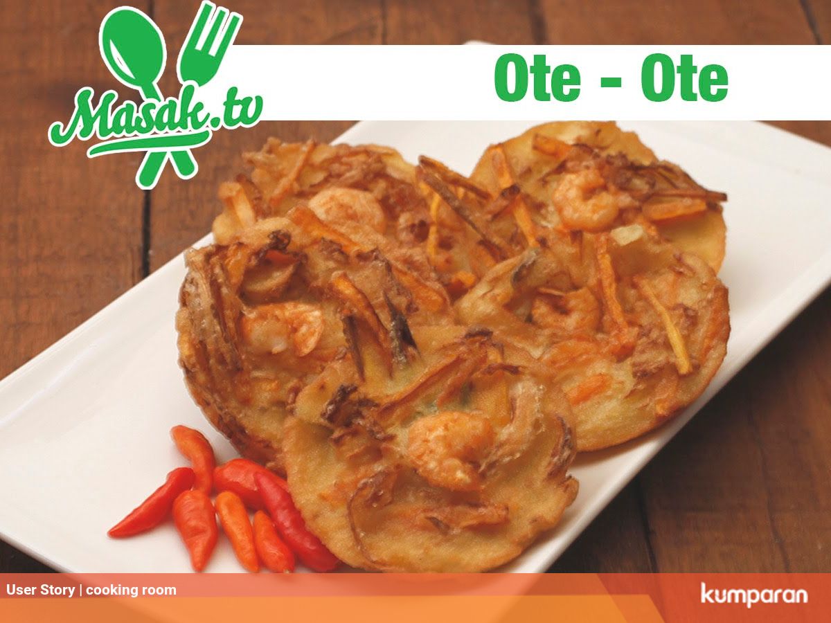Ote Ote Gorengan Udang Gurih Khas Surabaya Kumparan Com