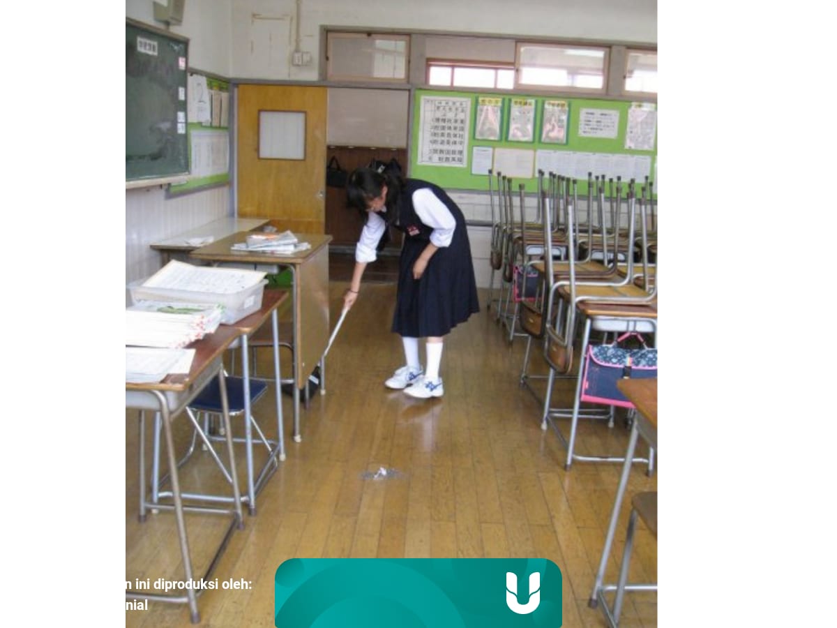 Mentalitas Jepang Tercermin Dari Tanggung Jawab Murid Pada Kebersihan Kumparan Com